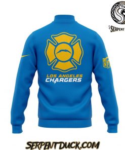 Los Angeles Chargers LAFD Baseball Jacket