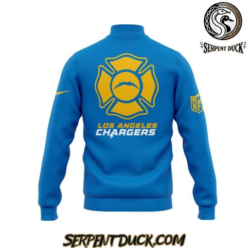 Los Angeles Chargers LAFD Baseball Jacket