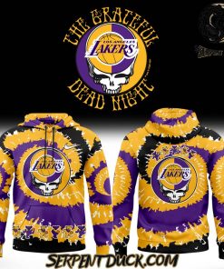 Los Angeles Lakers Grateful Dead Night Hoodie