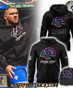 Los Angeles Rams Crucial Catch 2024 Hoodie