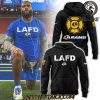 Los Angeles Dodgers LA Strong Thank You First Responders Hoodie