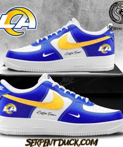 Los Angeles Rams Personalization Air Force 1