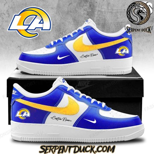 Los Angeles Rams Personalization Air Force 1