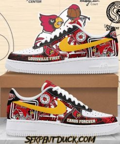 Louisville Cardinals Louisville First Cards Forever Air Force 1 Sneaker