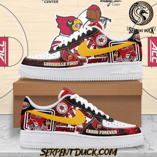 Louisville Cardinals Louisville First Cards Forever Air Force 1 Sneaker