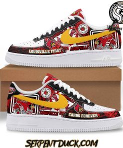 Louisville Cardinals Louisville First Cards Forever Air Force 1 Sneaker