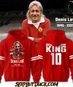 Manchester United Tribute For The Legendary Denis Law Hoodie