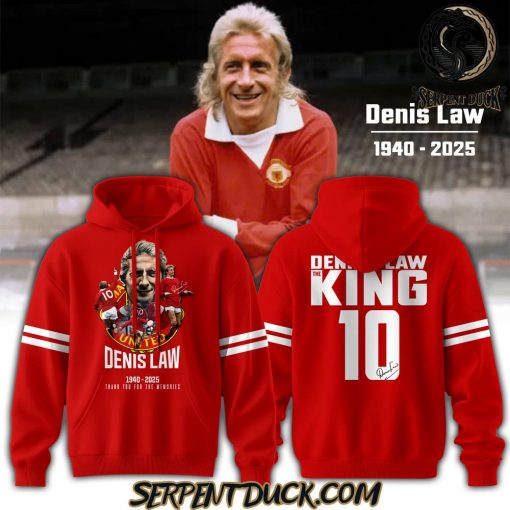 Manchester United Tribute For The Legendary Denis Law Hoodie