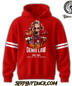 Manchester United Tribute For The Legendary Denis Law Hoodie