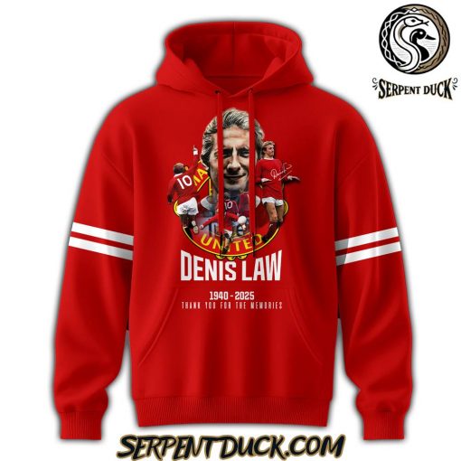 Manchester United Tribute For The Legendary Denis Law Hoodie