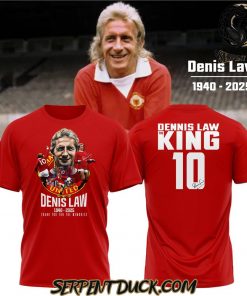 Manchester United Tribute For The Legendary Denis Law T-Shirt