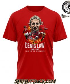 Manchester United Tribute For The Legendary Denis Law T-Shirt