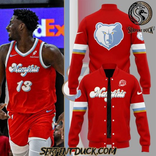 Memphis Grizzlies City Edition Baseball Jacket