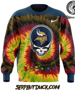 Minnesota Vikings Grateful Dead Night Sweatshirt