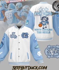 North Carolina Tar Heels God First Family Second Then North Carolina Tar Heels Baseball Jacket