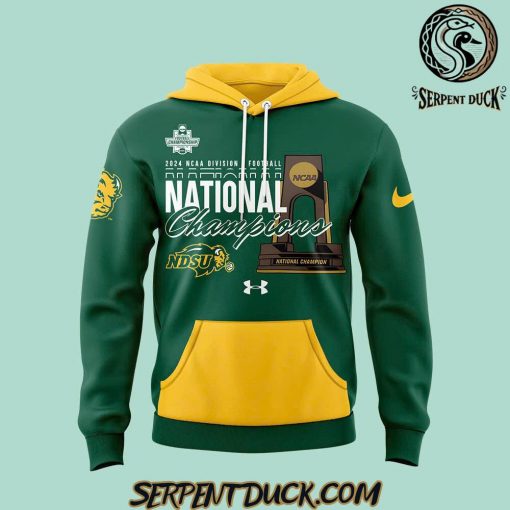 North Dakota State Bison Football 2024 FCS National Champions Hoodie