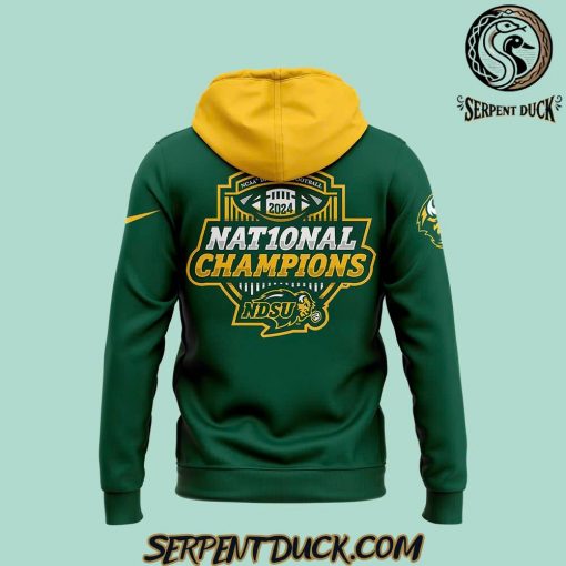 North Dakota State Bison Football 2024 FCS National Champions Hoodie