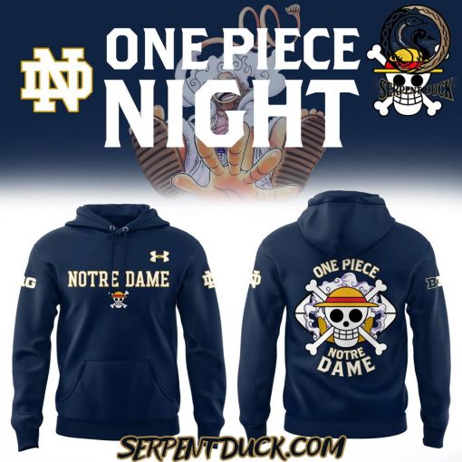 Notre Dame Fighting Irish X One Piece Hoodie