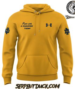 Notre Dame Football Play Like a Champion Today Limited Hoodie