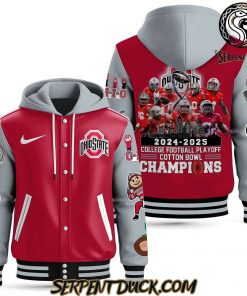 Ohio State Buckeyes 2024-2025 College Football Playoff Cotton Bowl Baseball Jacket