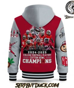 Ohio State Buckeyes 20242025 College Football Playoff Cotton Bowl Baseball Jacket 4