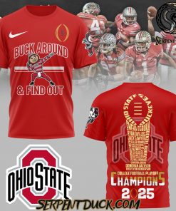 Ohio State Buckeyes Buck Around And Find Out T-Shirt