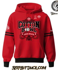 Ohio State Buckeyes Cotton Bowl Champions Red Hoodie