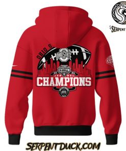 Ohio State Buckeyes Cotton Bowl Champions Red Hoodie