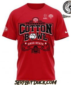 Ohio State Buckeyes Cotton Bowl Champions Red T-Shirt