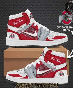 Ohio State Buckeyes Custom Air Jordan 1 Sneaker