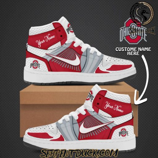 Ohio State Buckeyes Custom Air Jordan 1 Sneaker