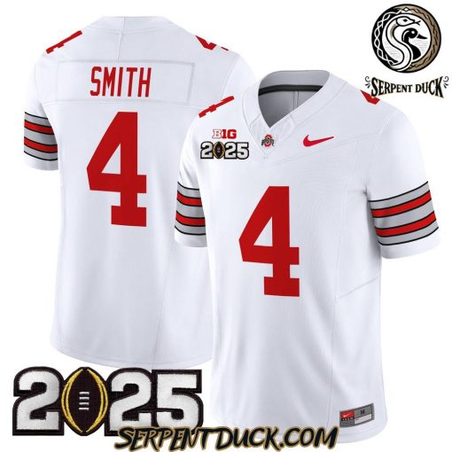 Ohio State Buckeyes ‘Heritage Stripe’ 2025 CFP Final Football Jersey