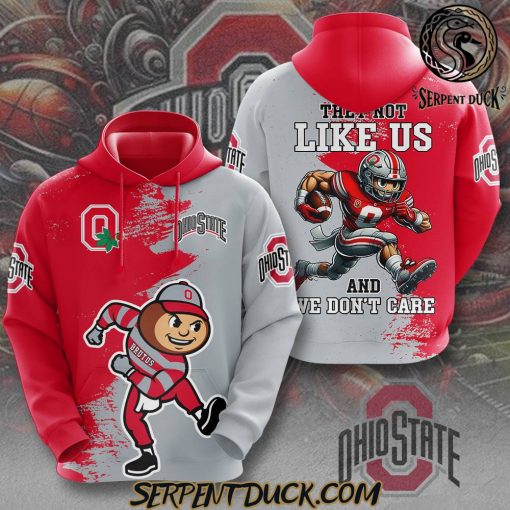 Ohio State Buckeyes They Not Like Us And We Don’t Care Hoodie