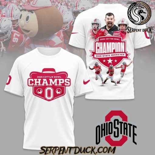 Ohio State Football 2025 Cotton Bowl Champs T-Shirt