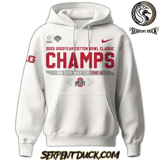 Ohio State Football Cotton Bowl Champions Unisex Hoodie