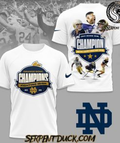 Orange Bowl Champions 2025 Fighting Irish T-Shirt