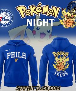 Philadelphia 76ers x Pokemon Night Hoodie