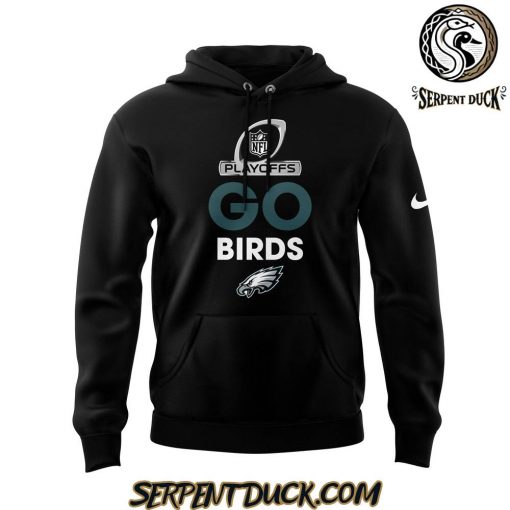 Philadelphia Eagles 2024 NFL Playoffs Go Birds Hoodie