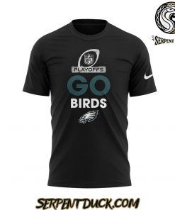 Philadelphia Eagles 2024 NFL Playoffs Go Birds T-Shirt