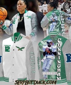 Philadelphia Eagles Coach Dawn Staley Baseball Jacket