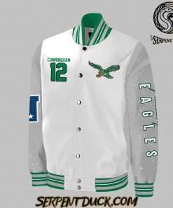 Philadelphia Eagles Coach Dawn Staley Baseball Jacket