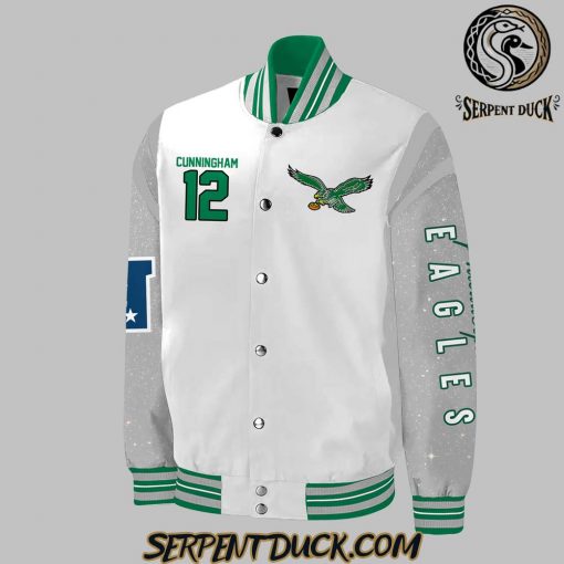 Philadelphia Eagles Coach Dawn Staley Baseball Jacket