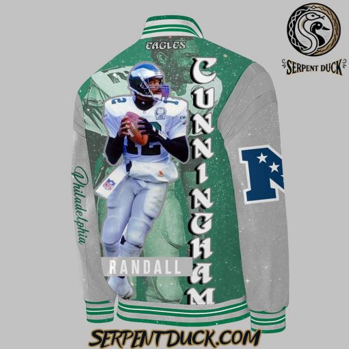 Philadelphia Eagles Coach Dawn Staley Baseball Jacket