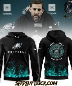 Philadelphia Eagles Firefighter Eagles Fan Hoodie