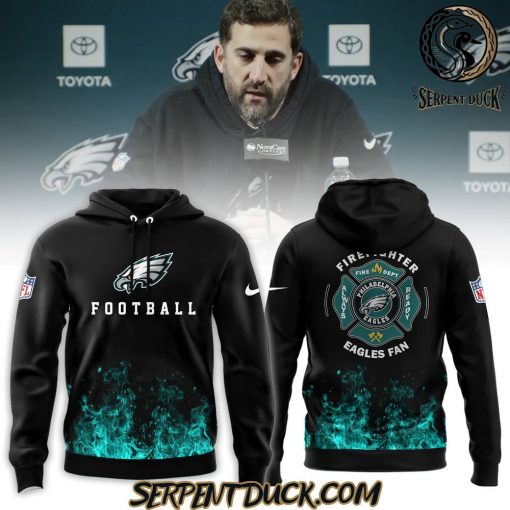 Philadelphia Eagles Firefighter Eagles Fan Hoodie