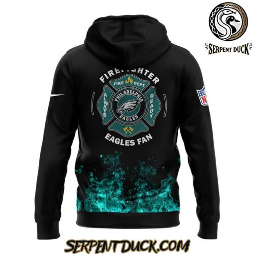 Philadelphia Eagles Firefighter Eagles Fan Hoodie