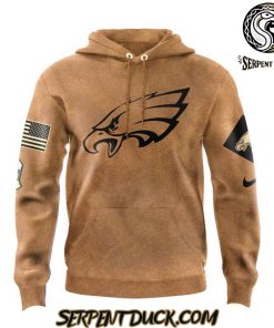 Philadelphia Eagles Let Hunt Brown Hoodie