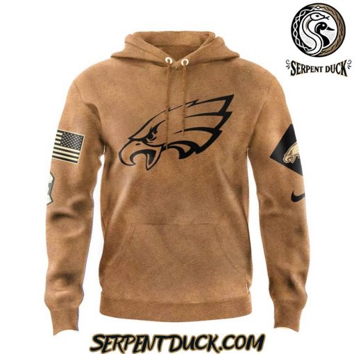 Philadelphia Eagles Let Hunt Brown Hoodie