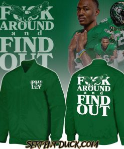 Philadelphia Eagles x Fuck Around and Find Out Baseball Jacket