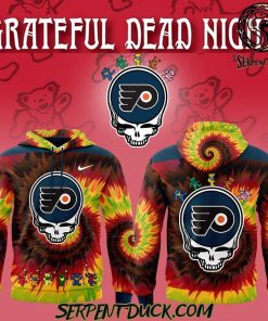 Philadelphia Flyers Grateful Dead Night Hoodie